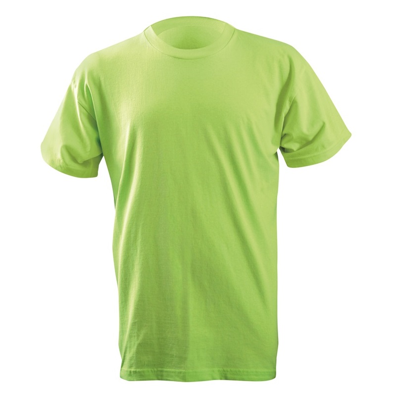 Classic Cotton T-Shirt in Lime